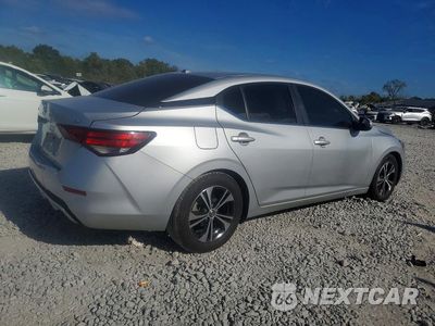 Trzecie zdjęcie samochodu z tyłu: 2021 NISSAN SENTRA SV VIN:3N1AB8CV4MY207140 - miniatura