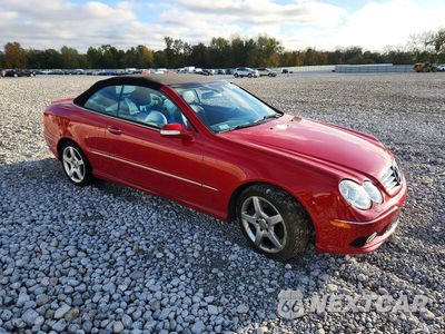 Czwarte zdjęcie samochodu z boku: 2005 MERCEDES-BENZ CLK 500 VIN:WDBTK75G05T053386 - miniatura