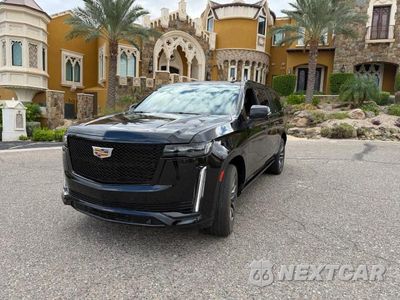 Drugie zdjęcie samochodu z przodu: 2021 CADILLAC ESCALADE ESV SPORT PLATINUM VIN:1GYS4RKL0MR402945 - miniatura