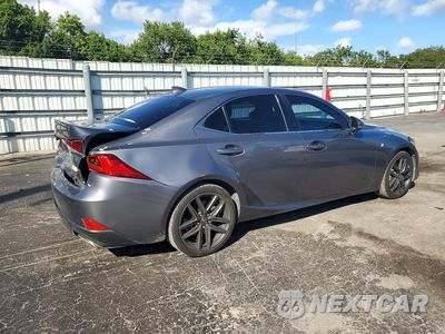 Trzecie zdjęcie samochodu z tyłu: 2017 LEXUS IS 200T VIN:JTHBA1D27H5055081 - miniatura