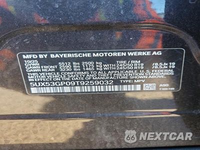 Zdjęcie 13 z 13 samochodu: 2026 BMW X3 30 XDRIVE VIN:5UX53GP09T9259032 - miniatura