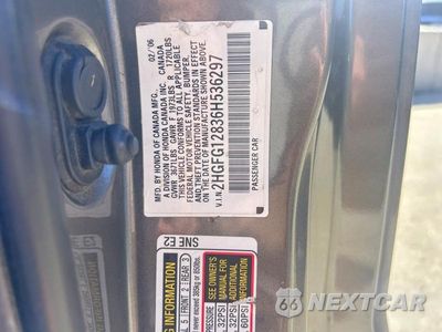 Zdjęcie 10 z 10 samochodu: 2006 HONDA CIVIC VIN:2HGFG12836H536297 - miniatura