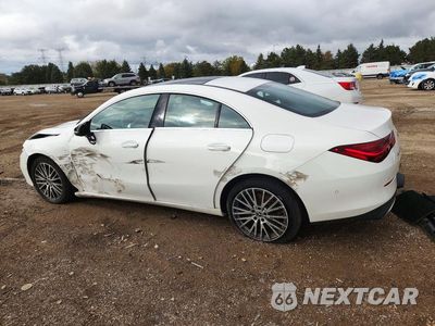 Drugie zdjęcie samochodu z przodu: 2025 MERCEDES-BENZ CLA 250 4MATIC VIN:W1K5J4HB4SN504160 - miniatura