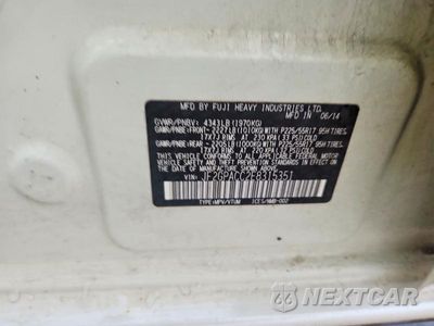 Zdjęcie 13 z 13 samochodu: 2014 SUBARU XV CROSSTREK 2.0 PREMIUM VIN:JF2GPACC2E8315351 - miniatura