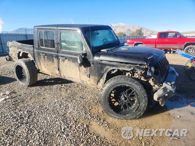 Czwarte zdjęcie samochodu z boku: 2020 JEEP GLADIATOR SPORT VIN:1C6HJTAG7LL129750 - miniatura
