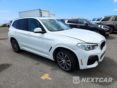 Czwarte zdjęcie samochodu z boku: 2019 BMW X3 XDRIVE30I VIN:5UXTR9C52KLR06360 - miniatura