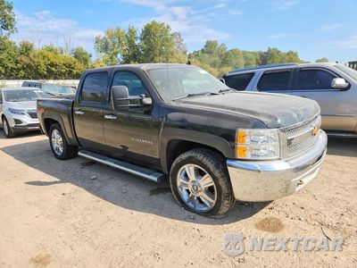 Czwarte zdjęcie samochodu z boku: 2012 CHEVROLET SILVERADO K1500 LT VIN:3GCPKSEA7CG242502 - miniatura