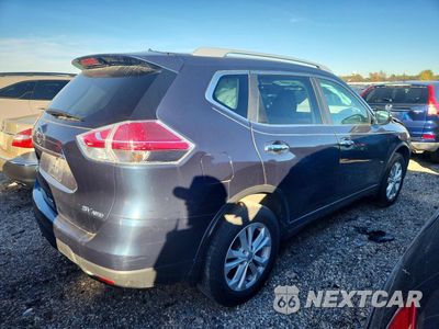 Trzecie zdjęcie samochodu z tyłu: 2016 NISSAN ROGUE SV VIN:5N1AT2MV3GC808957 - miniatura