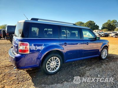 Trzecie zdjęcie samochodu z tyłu: 2014 FORD FLEX SEL VIN:2FMGK5C80EBD24039 - miniatura