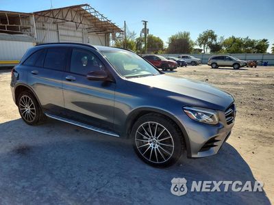 Czwarte zdjęcie samochodu z boku: 2019 MERCEDES-BENZ GLC 300 VIN:WDC0G4JB7KF592932 - miniatura