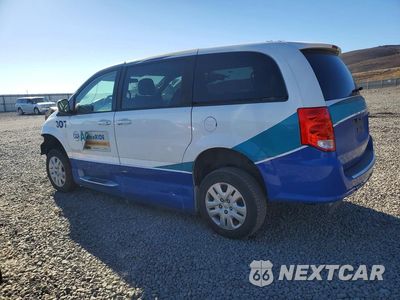 Drugie zdjęcie samochodu z przodu: 2018 DODGE GRAND CARAVAN SE VIN:2C7WDGBG8JR216707 - miniatura