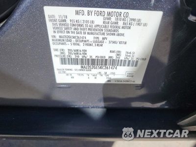 Zdjęcie 13 z 13 samochodu: 2019 FORD ECOSPORT SE VIN:MAJ3S2GE5KC261474 - miniatura