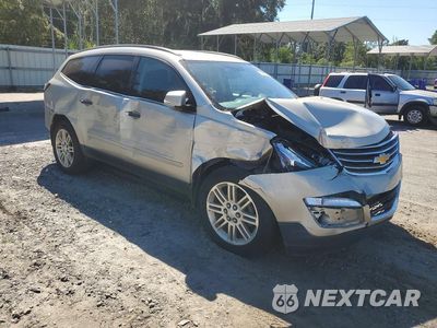 Czwarte zdjęcie samochodu z boku: 2014 CHEVROLET TRAVERSE LT VIN:1GNKRGKD1EJ313283 - miniatura