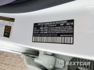 Zdjęcie 12 z 12 samochodu: 2018 MERCEDES-BENZ C 300 VIN:WDDWF4JB4JR387235 - miniatura