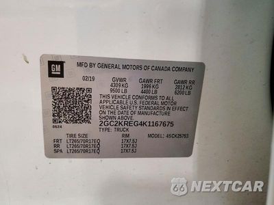 Zdjęcie 12 z 12 samochodu: 2019 CHEVROLET SILVERADO K2500 HEAVY DUTY VIN:2GC2KREG4K1167675 - miniatura