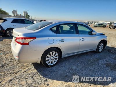 Trzecie zdjęcie samochodu z tyłu: 2014 NISSAN SENTRA SV VIN:3N1AB7AP2EY332394 - miniatura
