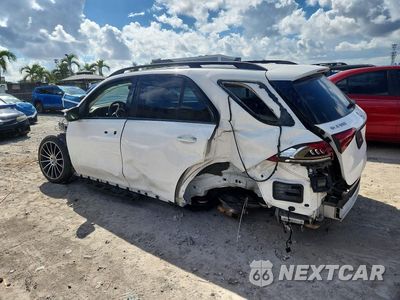 Drugie zdjęcie samochodu z przodu: 2021 MERCEDES-BENZ GLE 580 4MATIC VIN:4JGFB8GB4MA403176 - miniatura