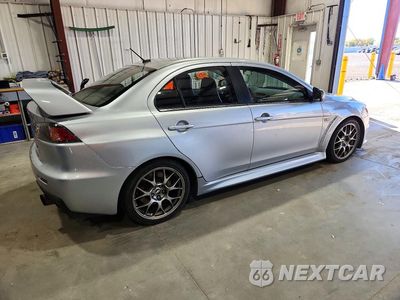 Trzecie zdjęcie samochodu z tyłu: 2010 MITSUBISHI LANCER EVOLUTION MR VIN:JA32W5FV0AU026971 - miniatura