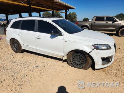 Czwarte zdjęcie samochodu z boku: 2015 AUDI Q7 TDI PRESTIGE VIN:WA1WMAFE8FD031886 - miniatura