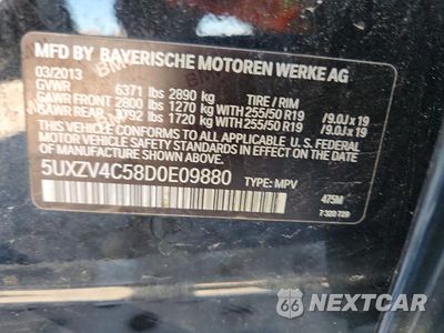 Zdjęcie 13 z 13 samochodu: 2013 BMW X5 XDRIVE35I VIN:5UXZV4C58D0E09880 - miniatura