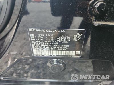 Zdjęcie 13 z 13 samochodu: 2021 HONDA HR-V SPORT VIN:3CZRU5H14MM733123 - miniatura
