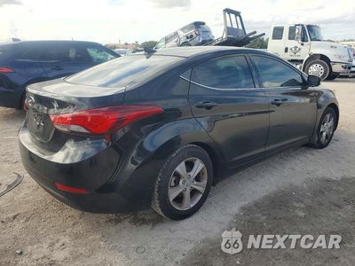 Trzecie zdjęcie samochodu z tyłu: 2016 HYUNDAI ELANTRA VALUE EDITION VIN:5NPDH4AE0GH677574 - miniatura
