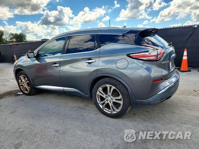 Drugie zdjęcie samochodu z przodu: 2016 NISSAN MURANO PLATINUM VIN:5N1AZ2MG9GN140084 - miniatura