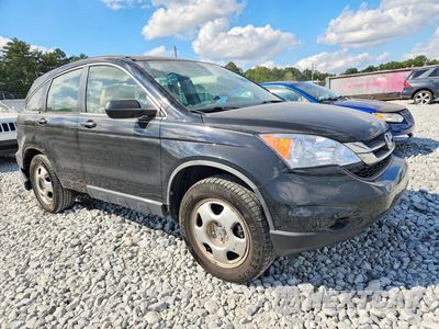 Czwarte zdjęcie samochodu z boku: 2010 HONDA CR-V LX VIN:5J6RE3H36AL045818 - miniatura