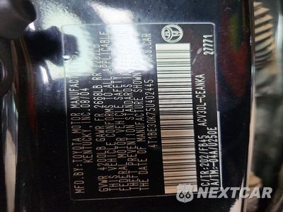 Zdjęcie 12 z 12 samochodu: 2005 TOYOTA CAMRY LE VIN:4T1BE30K75U402445 - miniatura