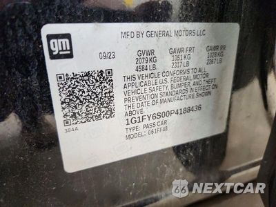 Zdjęcie 12 z 12 samochodu: 2023 CHEVROLET BOLT EUV LT VIN:1G1FY6S00P4188436 - miniatura