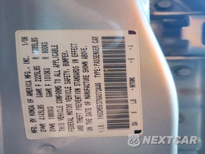 Zdjęcie 12 z 12 samochodu: 2006 HONDA ACCORD SE VIN:1HGCM56376A072446 - miniatura