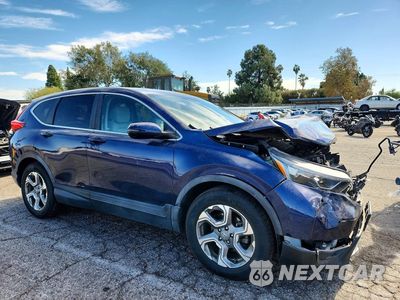Czwarte zdjęcie samochodu z boku: 2019 HONDA CR-V EX VIN:5J6RW1H5XKA031341 - miniatura