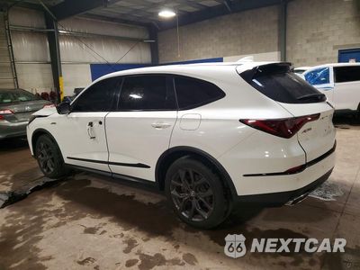 Drugie zdjęcie samochodu z przodu: 2022 ACURA MDX A-SPEC VIN:5J8YE1H05NL052052 - miniatura