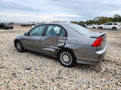 Drugie zdjęcie samochodu z przodu: 2005 HONDA CIVIC EX VIN:2HGES26745H617423 - miniatura