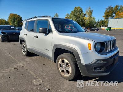 Czwarte zdjęcie samochodu z boku: 2016 JEEP RENEGADE SPORT VIN:ZACCJBAW6GPE03123 - miniatura