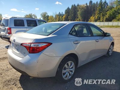 Trzecie zdjęcie samochodu z tyłu: 2016 TOYOTA COROLLA LE VIN:2T1BURHE1GC676863 - miniatura