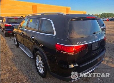 Trzecie zdjęcie samochodu z tyłu: 2020 MERCEDES-BENZ GLS 450 4MATIC VIN:4JGFF5KE7LA055330 - miniatura