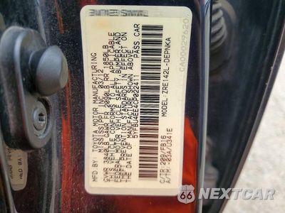 Zdjęcie 12 z 12 samochodu: 2012 TOYOTA COROLLA LE VIN:5YFBU4EE4CP022411 - miniatura