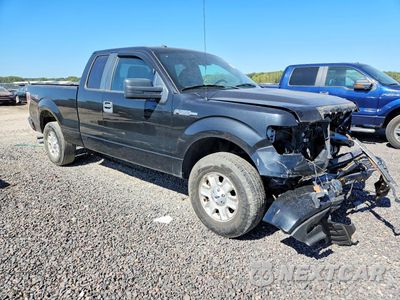 Czwarte zdjęcie samochodu z boku: 2013 FORD F150 SUPER CAB VIN:1FTEX1CM4DKE58754 - miniatura