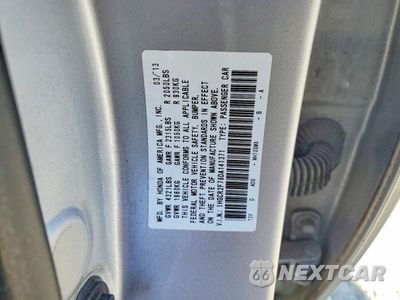 Zdjęcie 13 z 13 samochodu: 2013 HONDA ACCORD EX VIN:1HGCR2F78DA141371 - miniatura