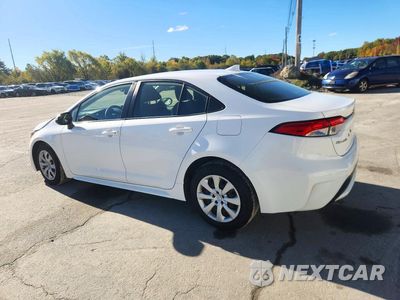Drugie zdjęcie samochodu z przodu: 2021 TOYOTA COROLLA LE VIN:JTDEPMAE9MJ134167 - miniatura