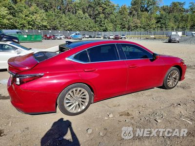Trzecie zdjęcie samochodu z tyłu: 2020 LEXUS ES 350 LUXURY VIN:58AEZ1B12LU070687 - miniatura