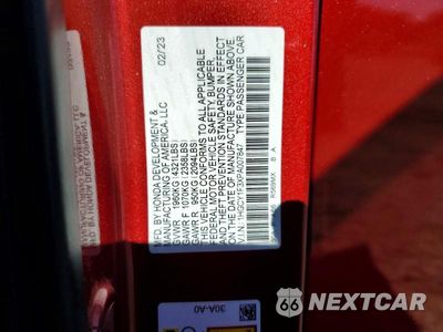 Zdjęcie 12 z 12 samochodu: 2023 HONDA ACCORD EX VIN:1HGCY1F3XPA007847 - miniatura