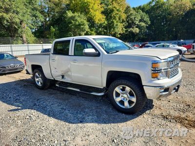 Czwarte zdjęcie samochodu z boku: 2014 CHEVROLET SILVERADO C1500 LT VIN:3GCPCREC1EG454693 - miniatura