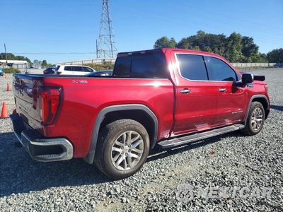 Trzecie zdjęcie samochodu z tyłu: 2019 GMC SIERRA K1500 SLT VIN:3GTU9DED2KG219308 - miniatura