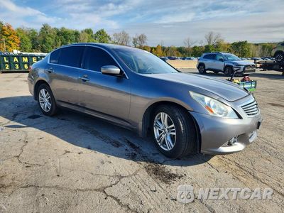 Czwarte zdjęcie samochodu z boku: 2013 INFINITI G37 SEDAN X VIN:JN1CV6AR8DM355871 - miniatura