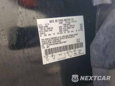 Zdjęcie 13 z 13 samochodu: 2014 FORD EXPLORER LIMITED VIN:1FM5K8F88EGB37497 - miniatura