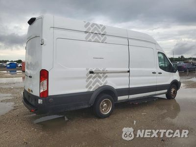 Trzecie zdjęcie samochodu z tyłu: 2019 FORD TRANSIT 350 HD DELIVERY VAN VIN:1FTBF4XV0KKB77736 - miniatura