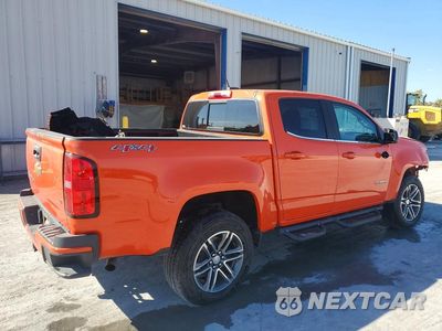 Trzecie zdjęcie samochodu z tyłu: 2019 CHEVROLET COLORADO LT VIN:1GCGTCEN9K1299643 - miniatura