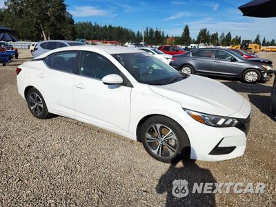 Czwarte zdjęcie samochodu z boku: 2022 NISSAN SENTRA SV VIN:3N1AB8CV3NY260879 - miniatura